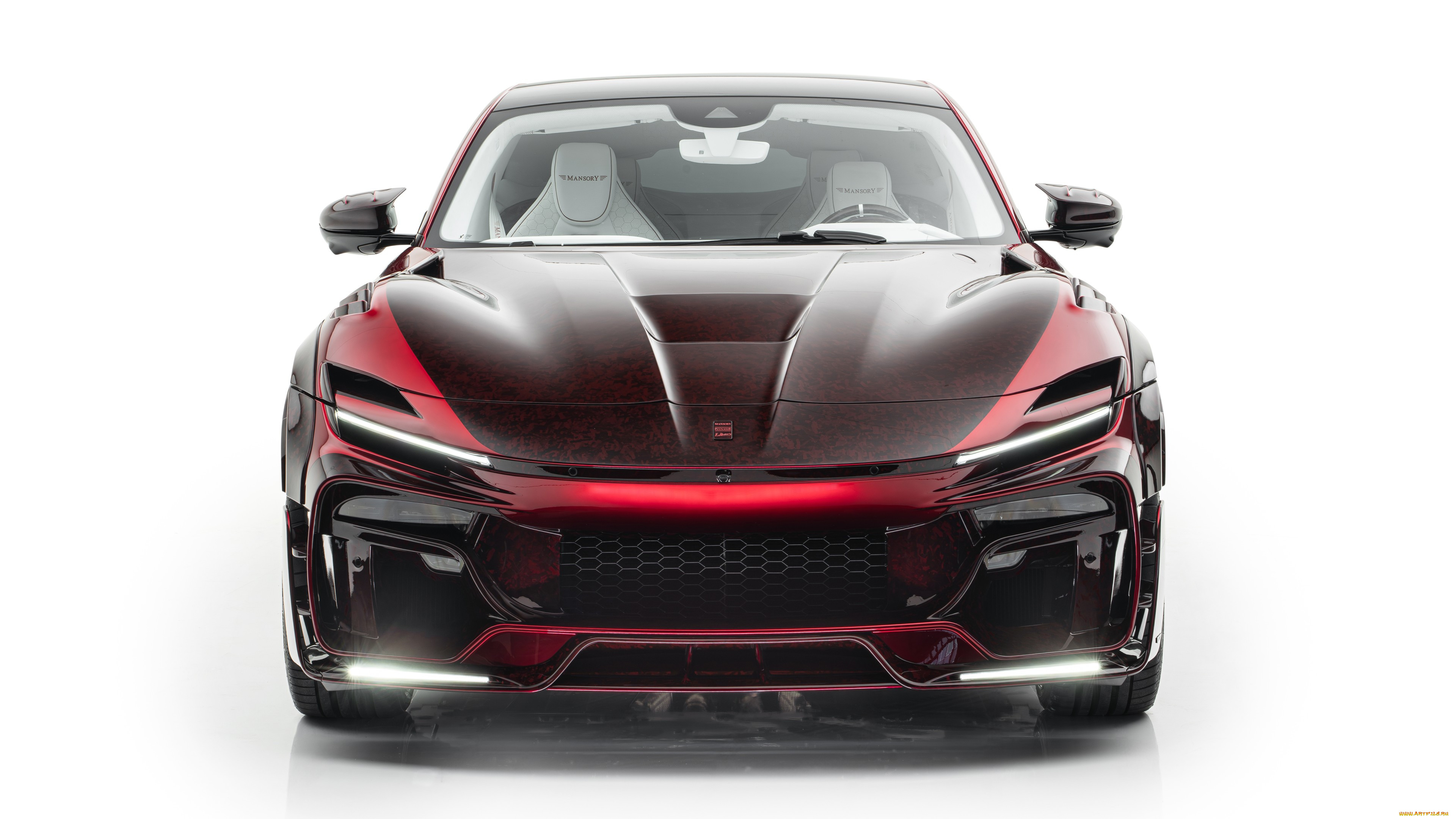 auto - car, , ferrari, mansory, limited, edition, tuning, car, purosangue, 2024, italy, pugnator, red, and, black